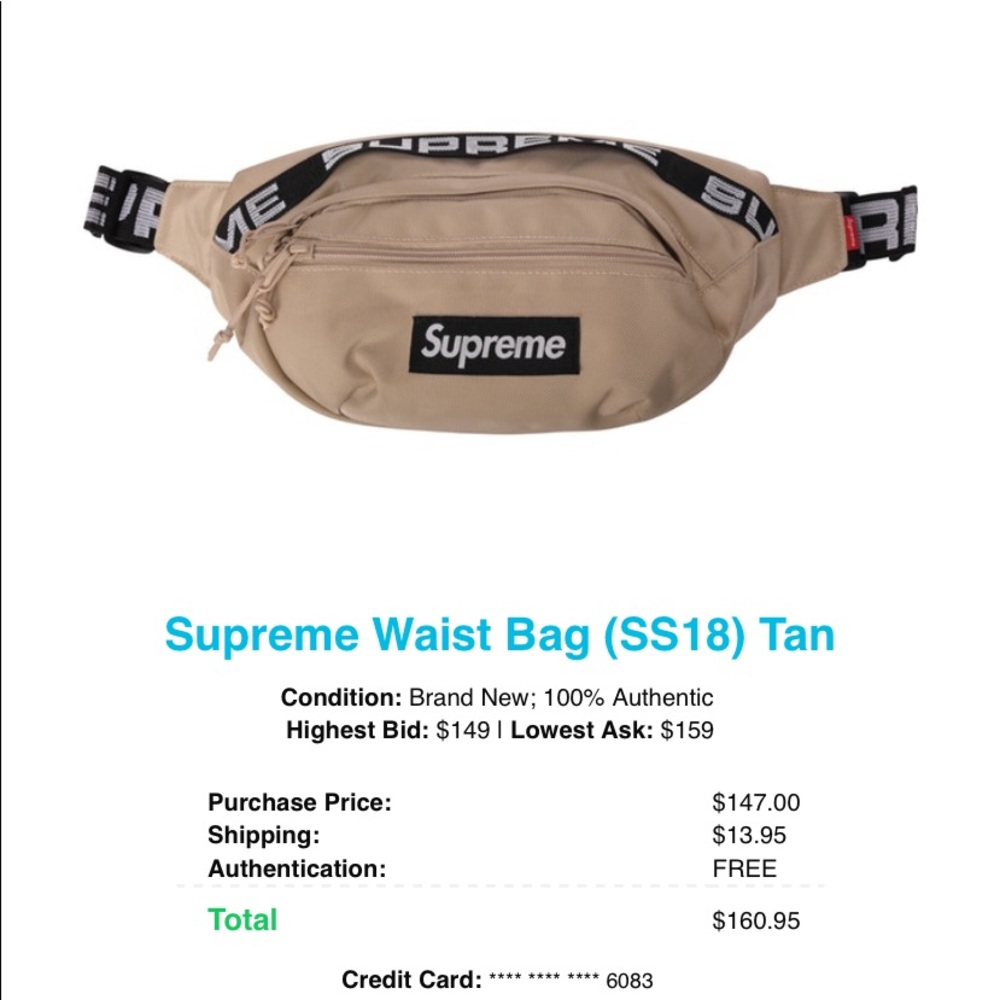 TAN SUPREME SS18 FANNY